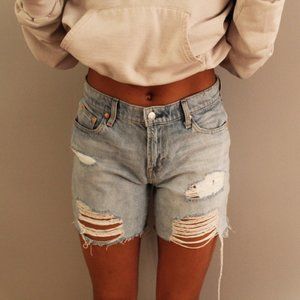 🧸GAP🧸 Denim Distressed Jean Shorts